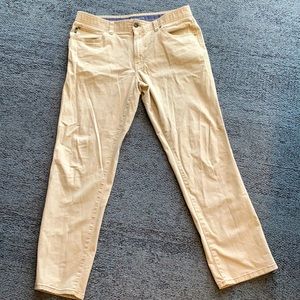 G. H. Bass & Co. Canvas/Khaki Pants 34W x 32L
